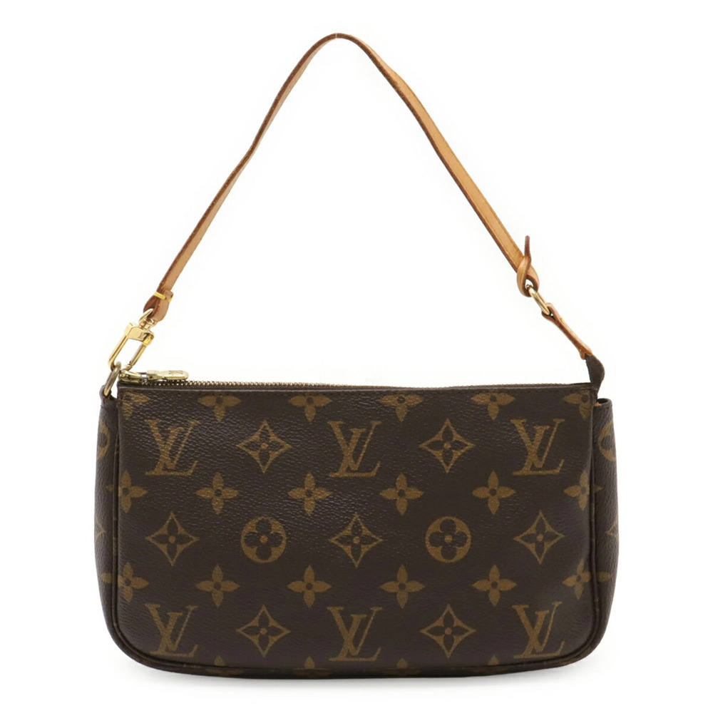 LOUIS VUITTON Brown Monogram Pochette Pouch - Picture 2 of 10